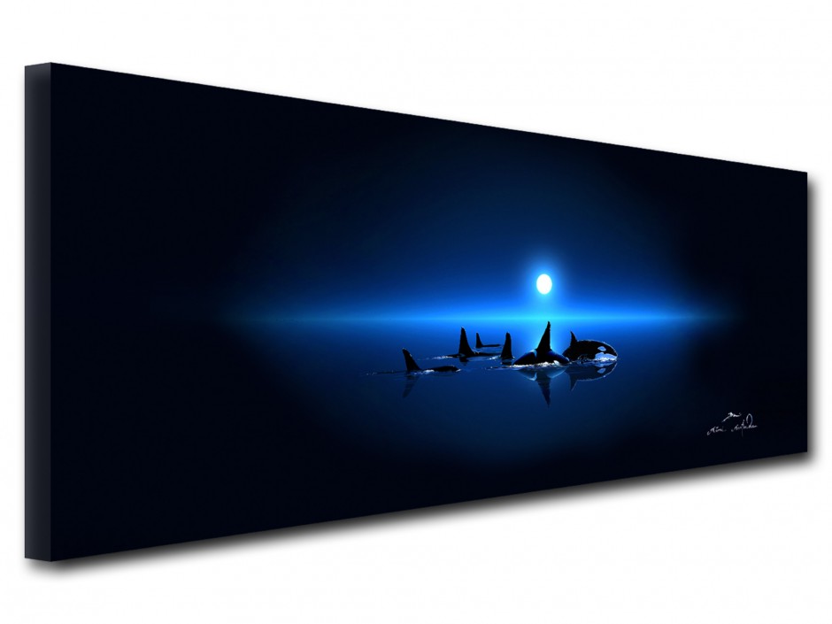 Tableau Rémi Bertoche reproduction sur toile Ocean Love