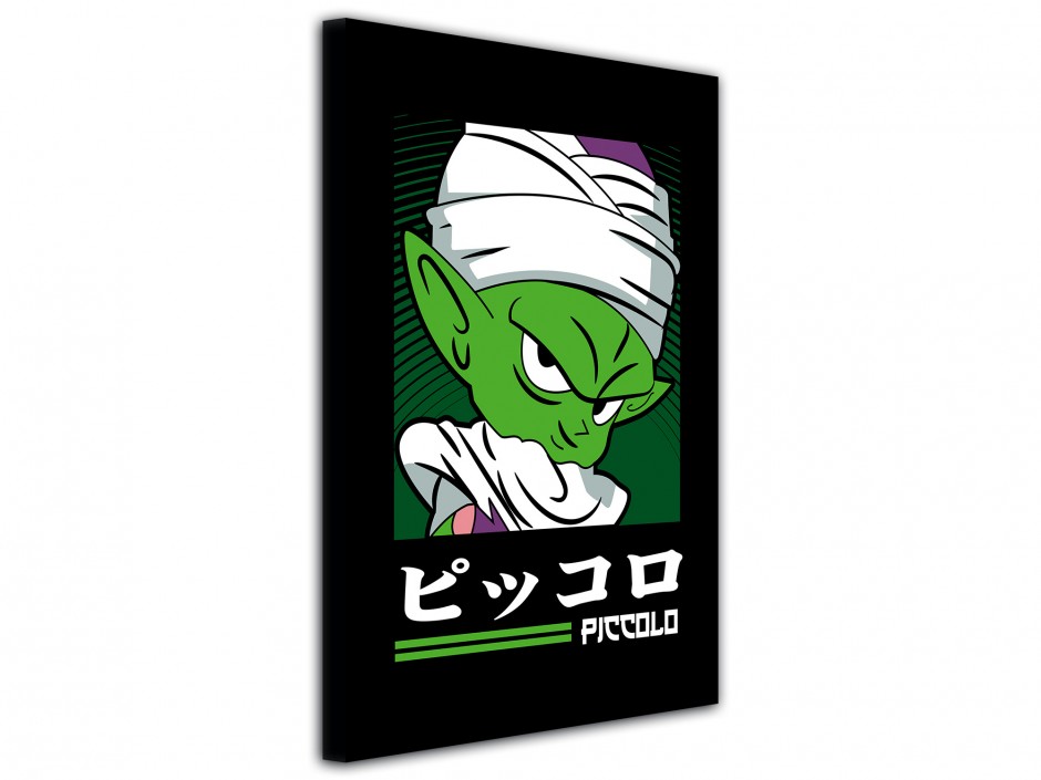 Tableau toile imprimée Piccolo Style Manga
