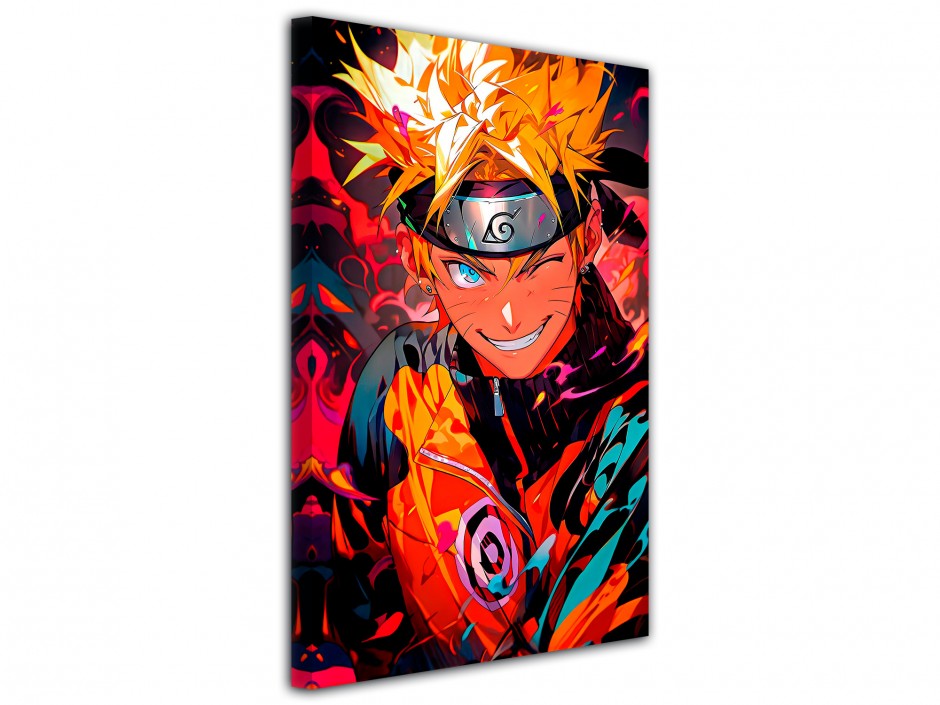 Tableau toile imprimée Naruto Color Explosion