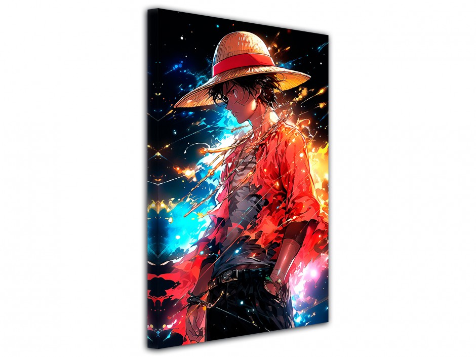 Tableau toile imprimée Luffy Dual Energy