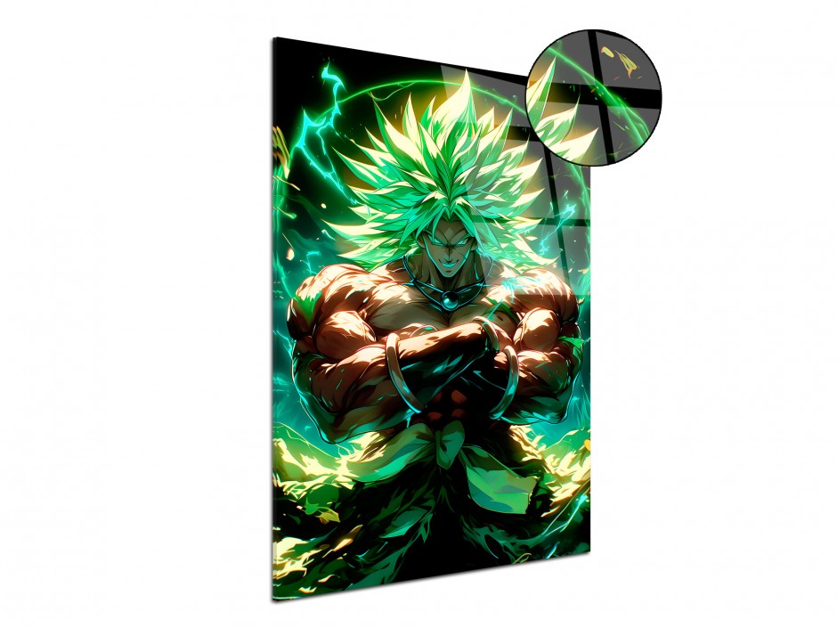 Tableau Plexiglas Broly Légendaire