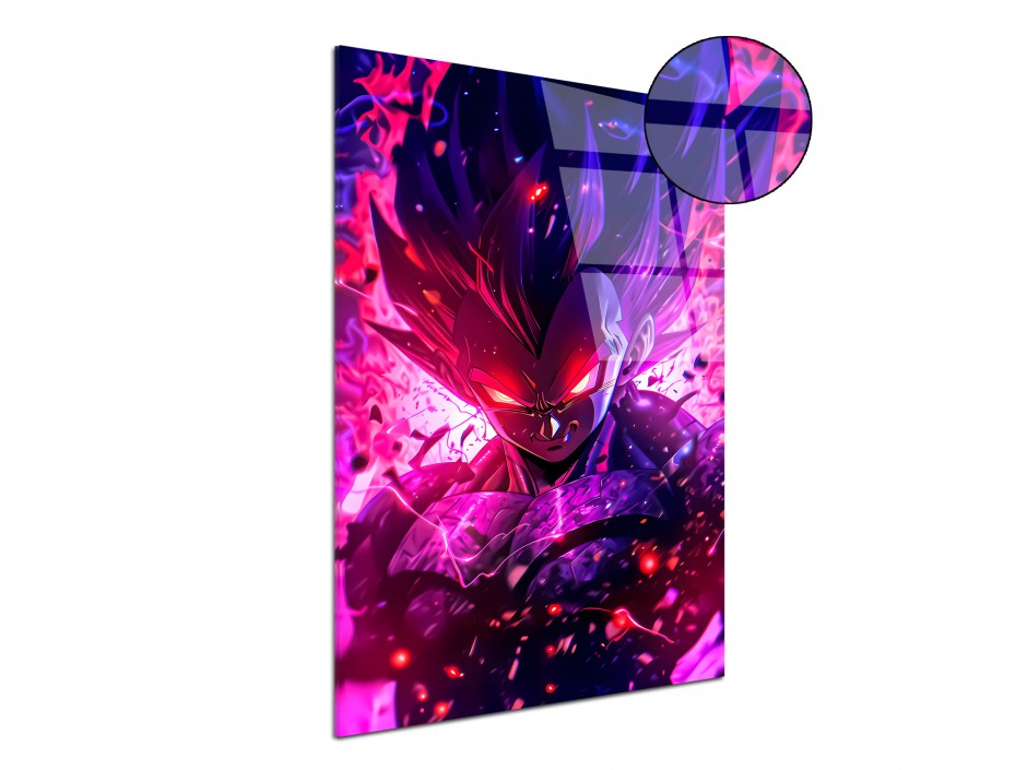 Tableau Plexiglas Vegeta Aura Violette