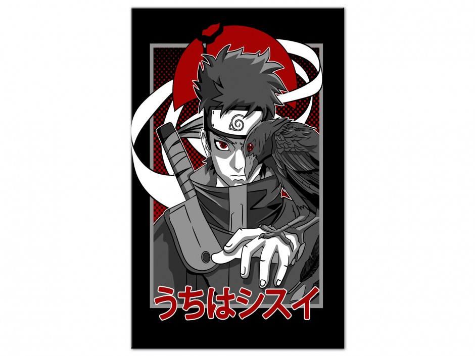 Tableau Aluminium Shisui du Clan Uchiwa