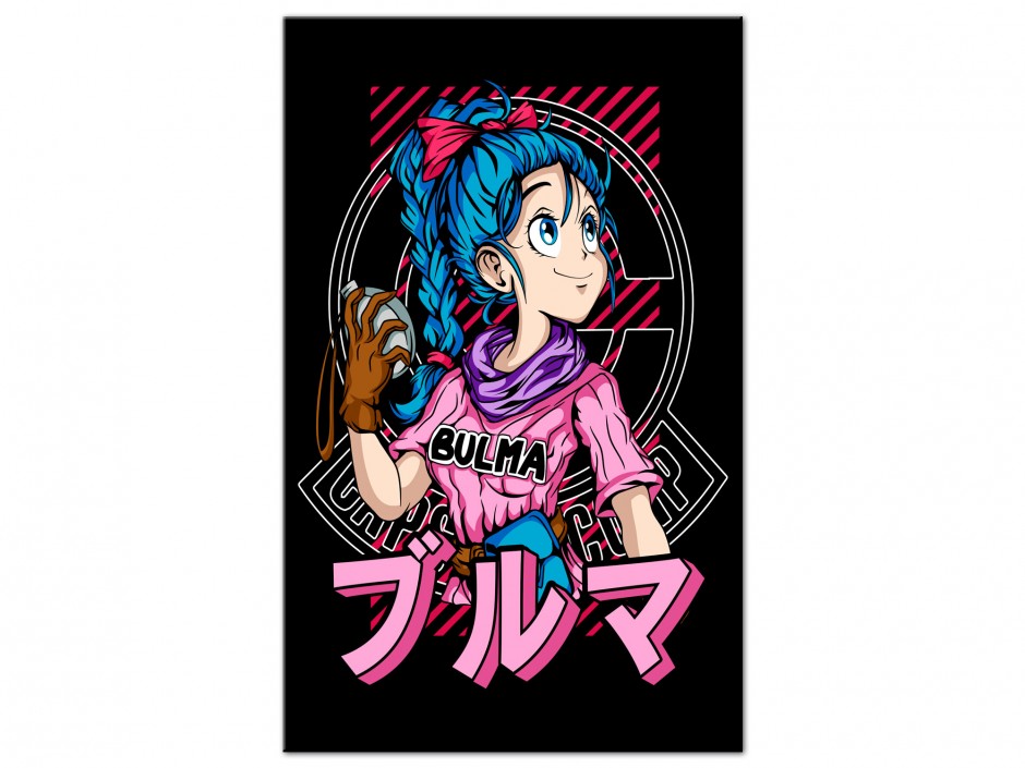 Tableau Aluminium Bulma Style Retro Pink