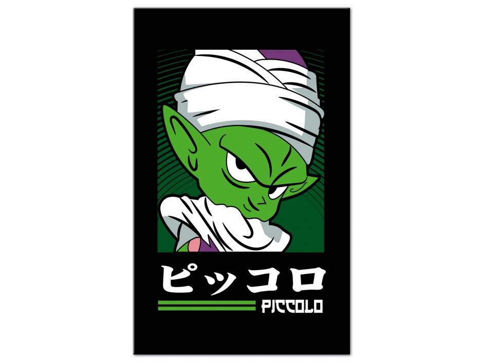 Tableau Aluminium Piccolo Style Manga