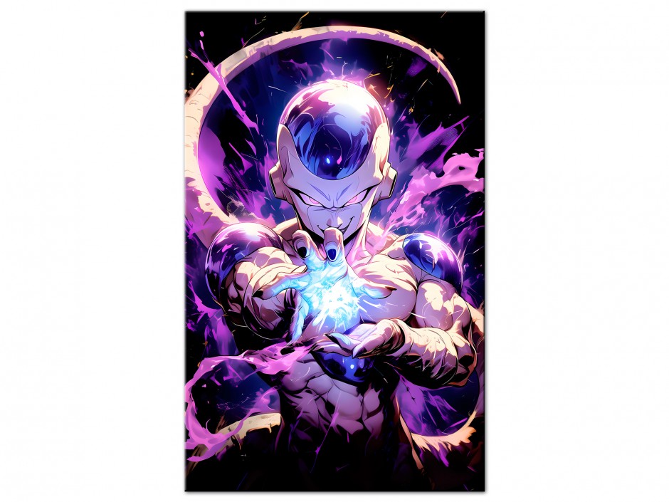 Tableau Aluminium Freezer Energie Sombre