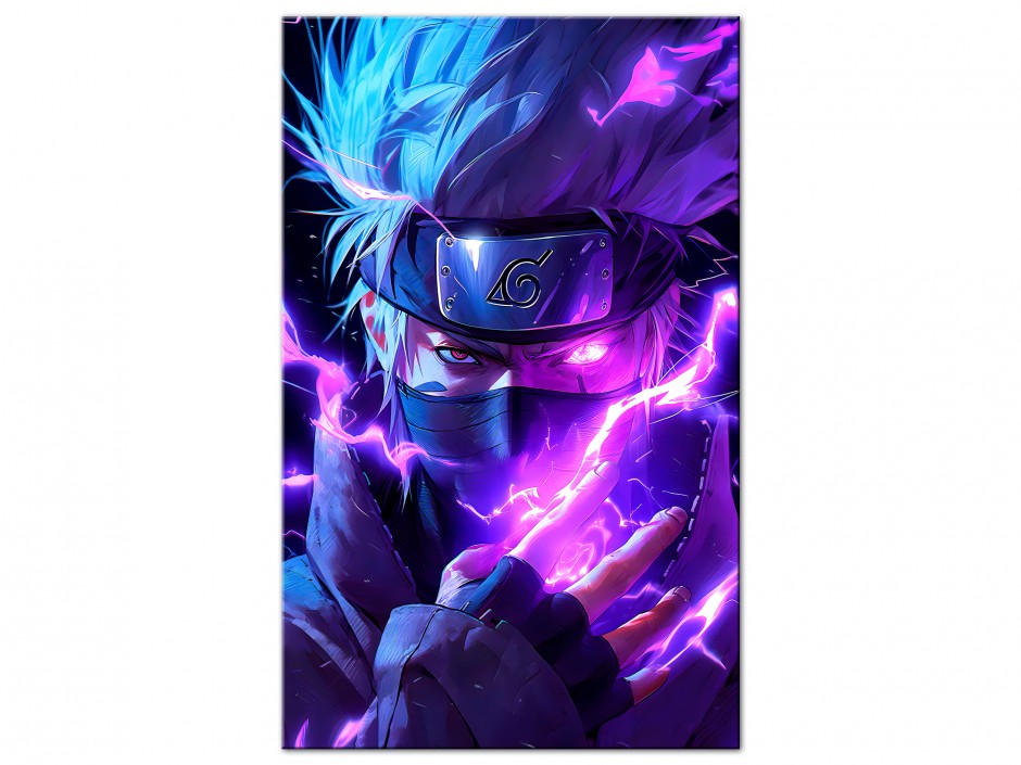 Tableau Aluminium Kakashi Foudre