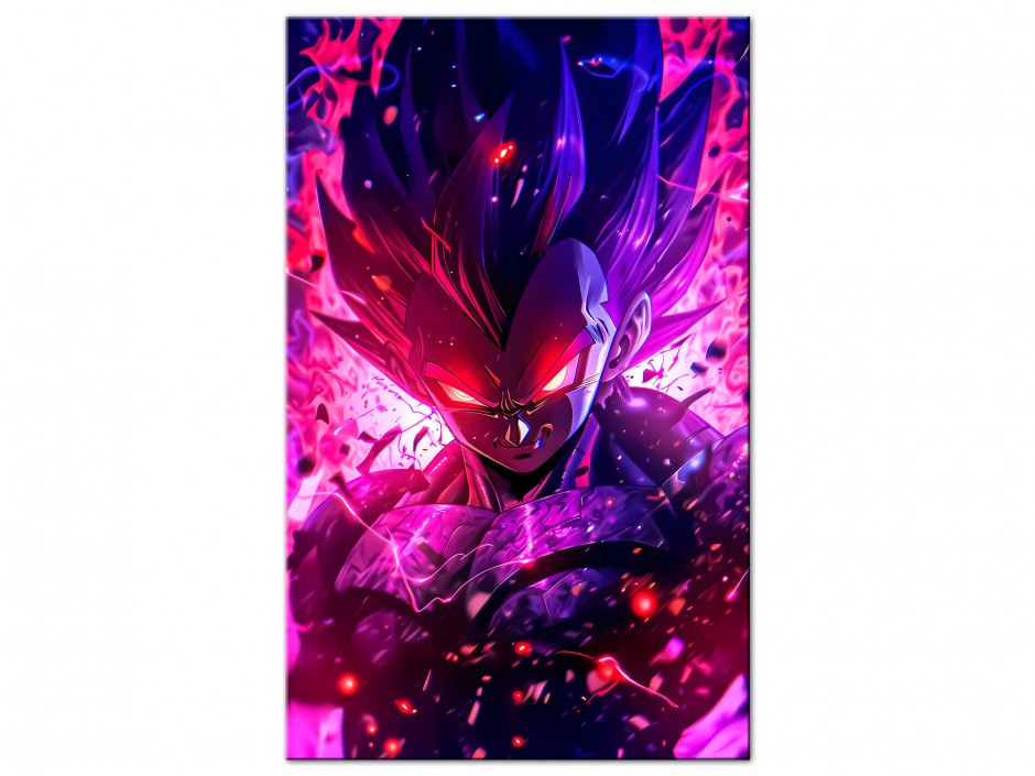 Tableau Aluminium Vegeta Aura Violette