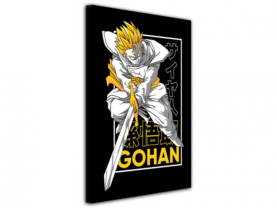 Tableau toile imprimée Gohan Guerrier à l’Épée