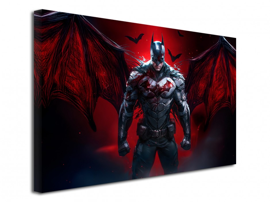 Tableau toile imprimée Batman Ange des Ténèbres