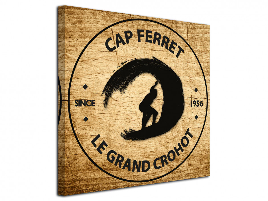 Tableau Illustration Cap Ferret Le Grand Crohot