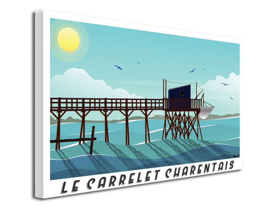 Illustration Graphique Le Carrelet Charentais