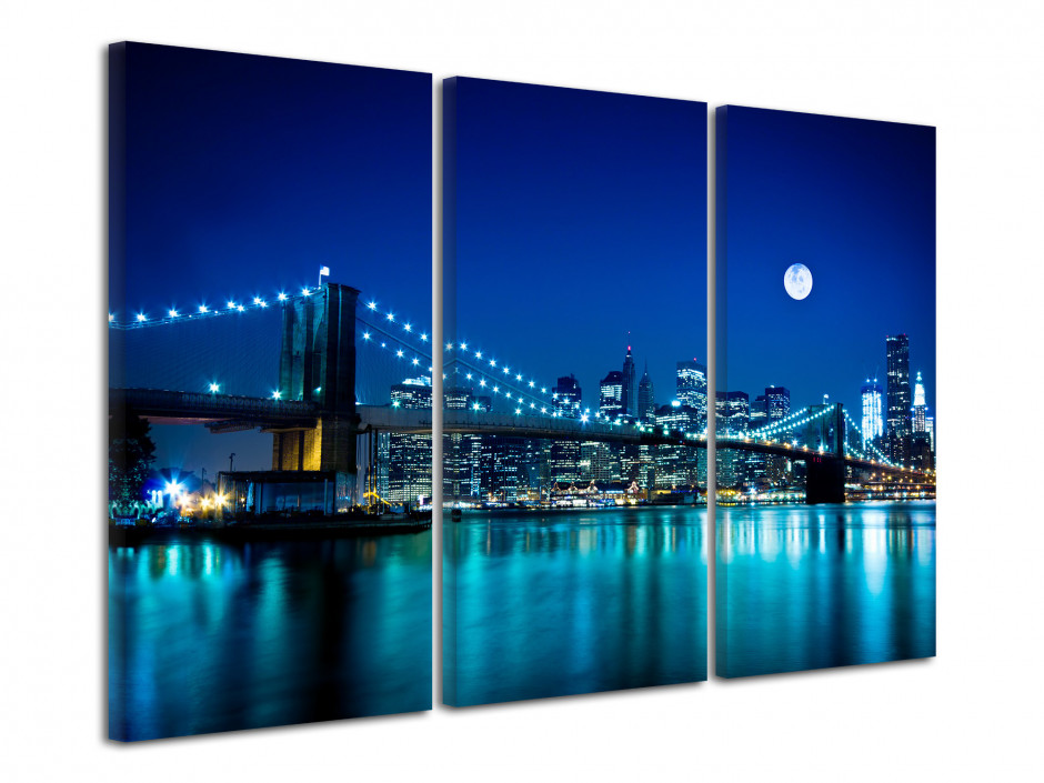 Tableau photo sur toile Pont de Brooklyn