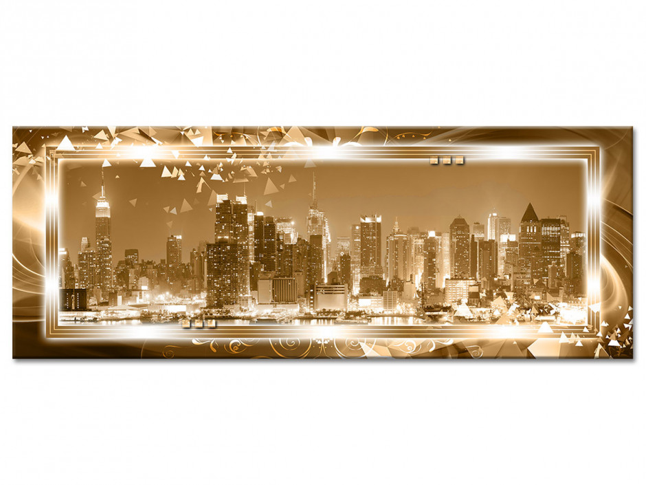 Tableau toile panorama MANHATTAN