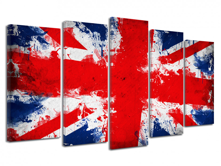 Tableau deco moderne BRITISH FLAG