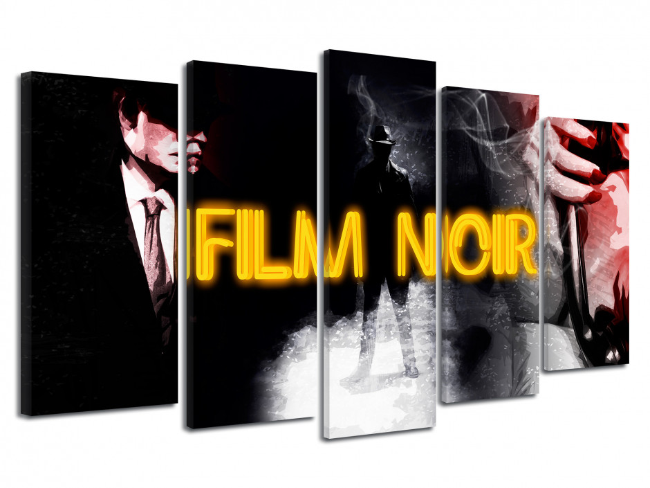 Tableau toile déco cinéma SÉRIE NOIRE