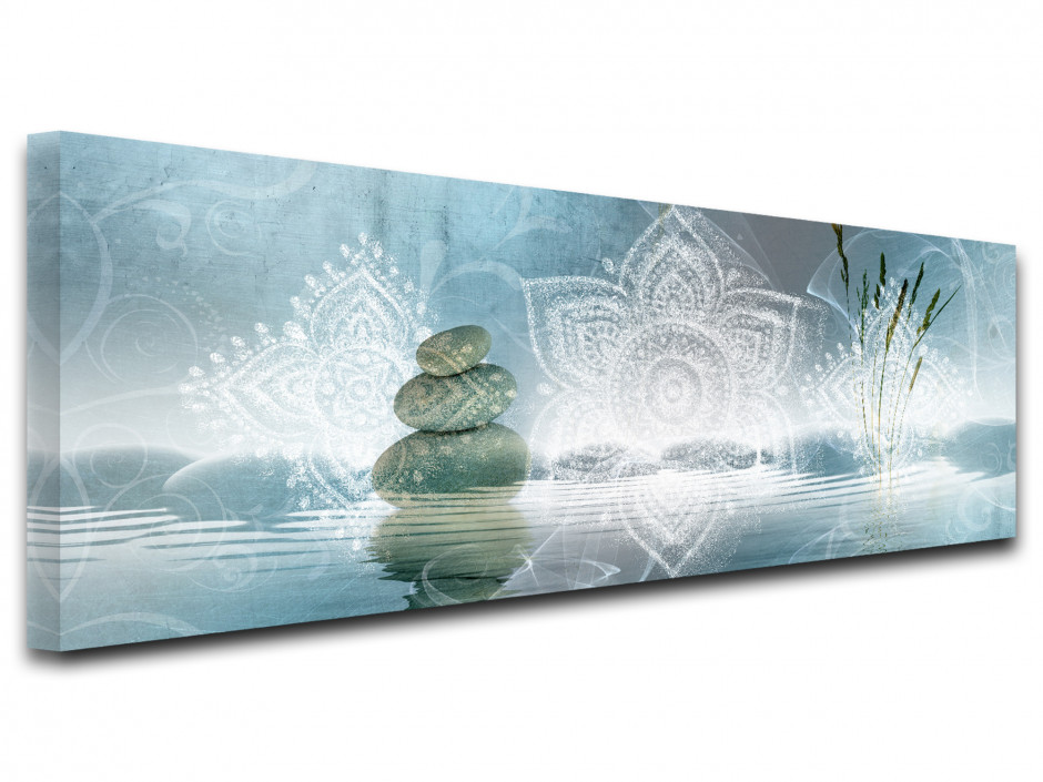 Tableau zen relaxation pas cher - Tableau panoramique sur toile