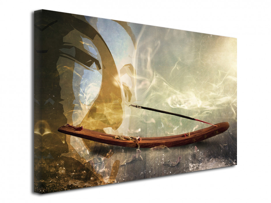 Tableau toile deco zen BÂTON D'ENCENS