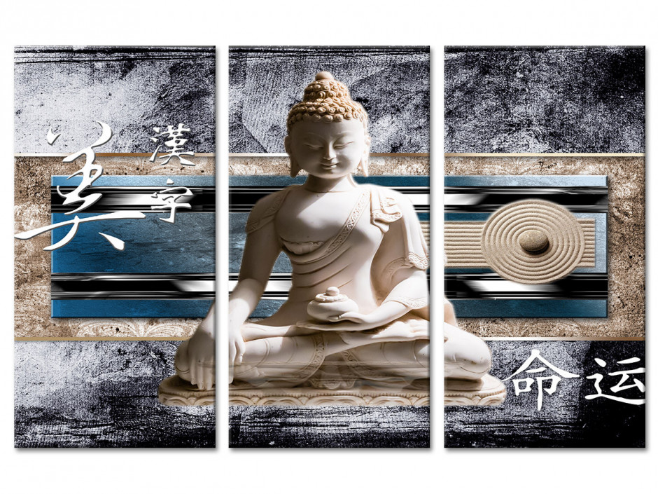 ▷ Tableau Mural Bouddha  Toile décorative Bouddhiste