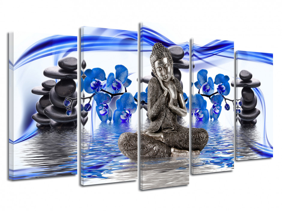 Tableau toile zen décoration NATURE BOUDDHA