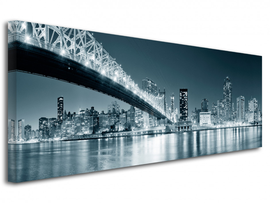 Tableau toile deco panoramique sur New York