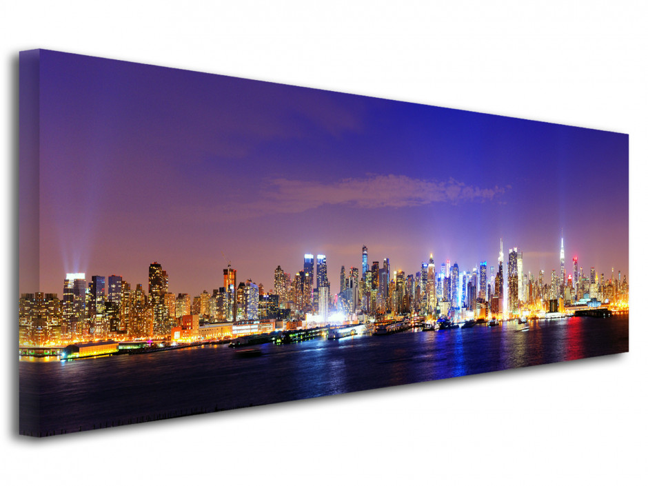 Tableau deco panoramique Manhattan